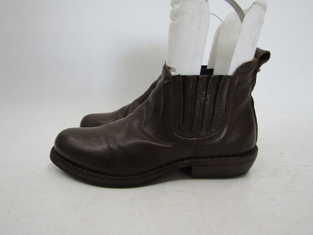 Fiorentini Baker Women Sz 35 EUR Brown Leather Chelsea Ankle Fashion Boot Bootie
